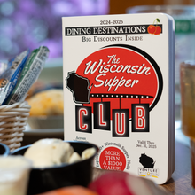 Load image into Gallery viewer, 2024-2025 Wisconsin Supper Club Dining Destinations Guide

