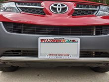 Load image into Gallery viewer, Wiscampsin Recycled License Plate Frame