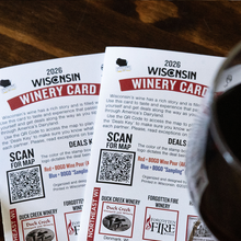 Load image into Gallery viewer, 2026 Wisconsin Winery Card
