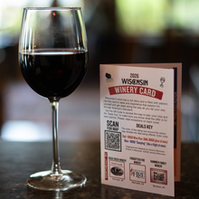 Load image into Gallery viewer, 2026 Wisconsin Winery Card

