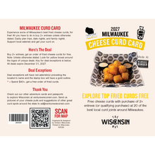 Load image into Gallery viewer, MKE Cheese Curd Card
