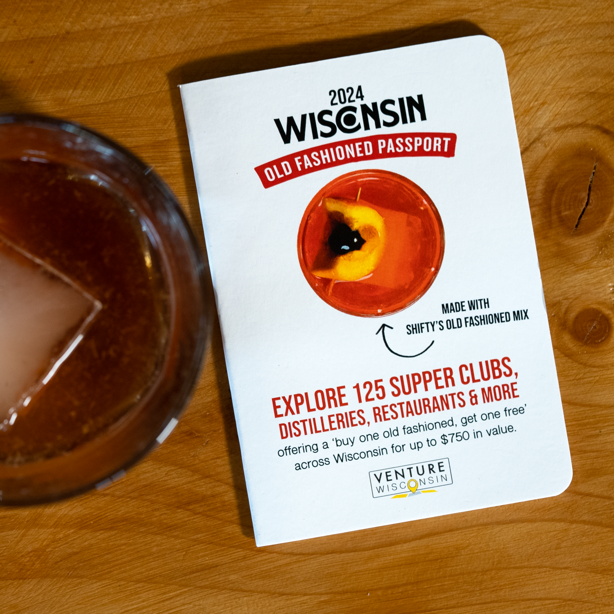 Wisconsin Made Old Fashioned Gift Box