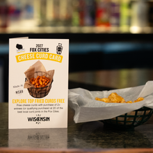 Load image into Gallery viewer, Fox Cities Cheese Curd Card
