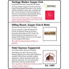 Load image into Gallery viewer, 2025-2026 Wisconsin Supper Club Dining Destinations Guide, Version II
